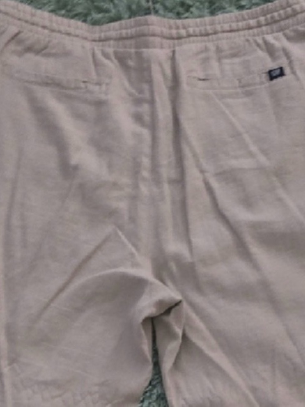 GAP - Women’s - Relaxed- Wide Leg - Light Taupe - Drawstring - Chinos - Picture 4 of 7